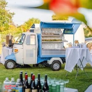 Charming - 2022 Piaggio Ape Catering Tricycle with Two Beverage Taps
