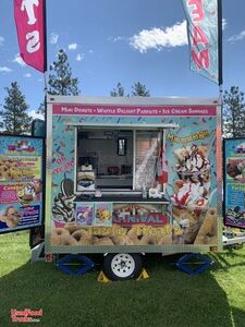 2022 6.5' X 8' Food Concession Trailer Mobile Vending Unit