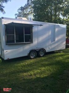 2020 8.5' x 20' WorldWide Custom Built Concession Trailer Mobile Kitchen