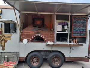 Turn Key - 2003 8' x 16' Wells Cargo Wood Fired Pizza Trailer