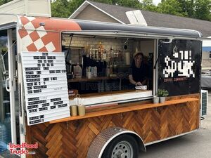 2022 8' x 16' Espresso-Coffee Concession Trailer with Solar Panels