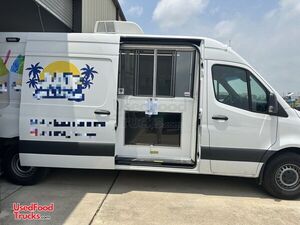 Low Mileage - 2023 23' Mercedes Sprinter 2500 Shaved Ice Van