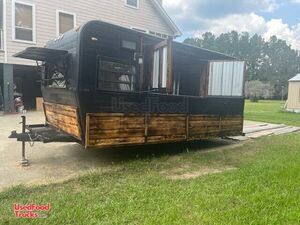 Vintage 1969 Layton Travel Trailer to Concession Trailer for Mobile Bar or Coffee Shop