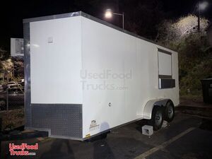 Like New - 2021 8' x 16' Kitchen Food Trailer | Concession Trailer