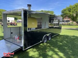 Licensed - 2024 8.5 x 24' Quality Cargo Wood-Fired Pizza Food Concession Trailer