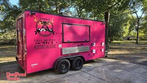 2025 7' x 16' Freedom Kitchen Food Concession Trailer Mobile Vending Unit