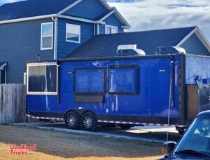 Turnkey - 2019 26' Barbecue Food Trailer with Fire Suppression System | Concession Trailer