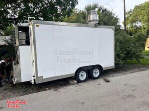 Kitchen Food Concession Trailer with Pro-Fire Suppression