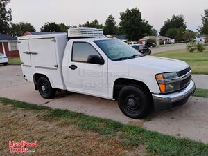 2008 Chevrolet Colorado Lunch Serving Food Truck with Refrigeration Box