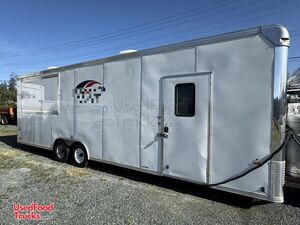 2016 7.5' x 28' Kitchen Food Concession Trailer with Pro-Fire System