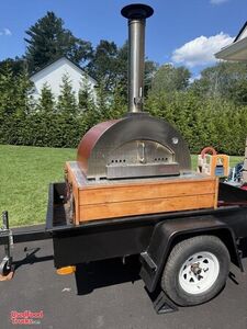 2005 5' x 7' Mobile Pizza Concession Trailer with Forno Bello Pizza Oven