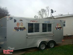 2023 - Quality Cargo 7' x 16' Street Food Concession Trailer | Mobile Vending Unit