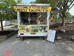 Turnkey - 2011 8.5' x 14' Mini Donut and Smoothie Concession Trailer