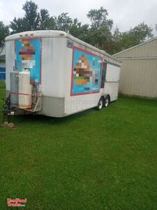 Kitchen Food Concession Trailer with Pro-Fire Suppression