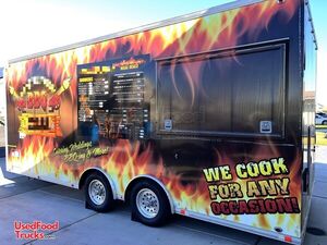 2016 - 8' x 20' Kitchen Food Concession Trailer with Pro-Fire Suppression