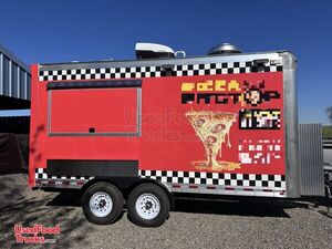 2024 8' x 16' Pizza Food Trailer with CA Insignia | Concession Trailer