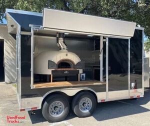 2022 8.5 x 14' Breadstone Brick Oven Pizza Concession Trailer w/ Solar