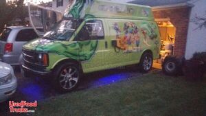 Custom Marvel Action Hero  / Incredible Hulk Loaded Ice Cream Van