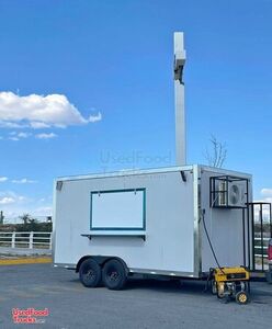 Clean - 2025 8' x 16' Kitchen Food Concession Trailer Mobile Vending Unit