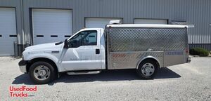 2007 Ford F350 Lunch Serving Food Truck w/ 10' Plano Box Mobile Street Food Unit