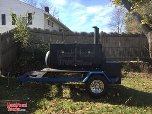 Ready to Work - Open BBQ Smoker Trailer | Mobile BBQ Unit