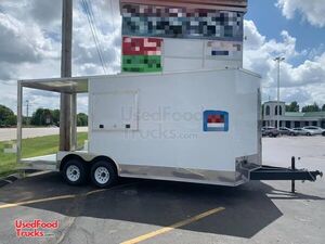 2020 Unfinished Concession Trailer with Porch / Mobile Business Trailer