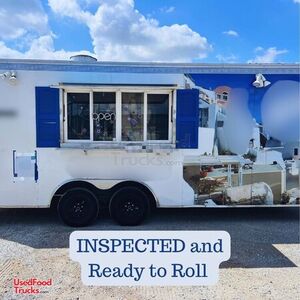 Turn Key - 2022 8' x 20'  Kitchen Food Trailer with Fire Suppression System