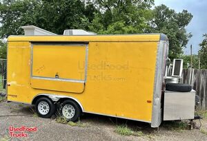 2016 - 7.5' x 18' Cargo Craft Expedition Pizza Food Concession Trailer w/ Pro-Fire Suppression