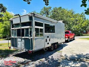 2005 8.5' x 19.5' Barbecue Food Trailer | Food Concession Trailer