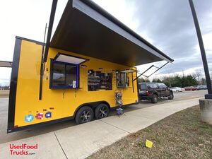 2020 8' x 20' Food Kitchen Concession Trailer Mobile Vending Unit