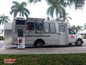 Used 2003 Ford E450 Food Truck w/ 7.3L Duramax Diesel Engine Mobile Food Unit
