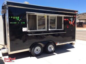 Turnkey - 2022 8' x 16' Kitchen Food Trailer with Fire Suppression System | Concession Trailer