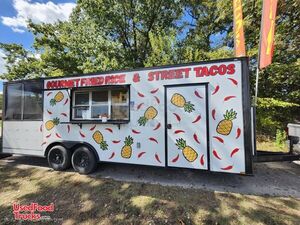 2023 8.5' x 18' Quality Cargo Kitchen Food Concession Trailer w/ Porch