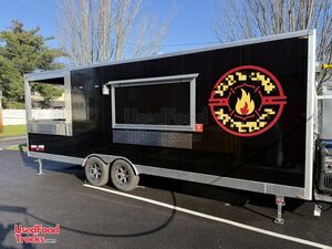 Well Equipped - 2024 20' Kitchen Food Concession Trailer with Porch