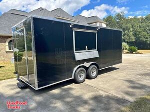 NEW - 8.5' x 20' Concession Trailer with Bathroom & Pro-Fire Suppression