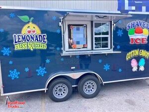 Like New 2023 Snowball Lemonade Cotton Candy Concession Trailer Carnival Food Trailer