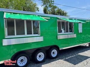 Like-New - 32' Kitchen Food Concession Trailer with Pro-Fire Suppression
