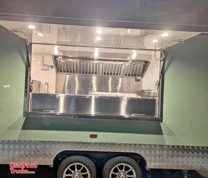 Like New - 7' x 13' Kitchen Food Concession Trailer Mobile Vending Unit