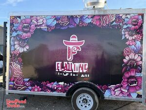 Like New - 2024 7.5' x 12' Kitchen Food Concession Trailer with Fire Suppression System