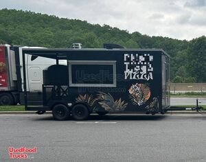 2023 8.5' x 18' Wood Fired Pizza Food Concession Trailer Mobile Vending Unit