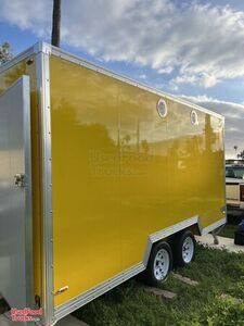 BRAND NEW 2024 7' x 13' Food Concession Trailer | Mobile Food Unit