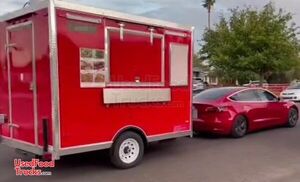 2023 7' x 10' Kitchen Food Concession Trailer with Fire Suppression System