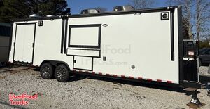 2024 8.5' x 28' Mobile Catering Trailer with Fire Suppression System & Bathroom