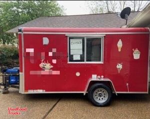 2020 - 6' x 12' Homesteader Soft Serve Ice Cream Concession Trailer with Inventory