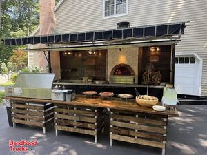 Custom Built - 2025 8' x 19' Wood Fired Mugnaini Pizza Concession Trailer with 3 Beer Taps