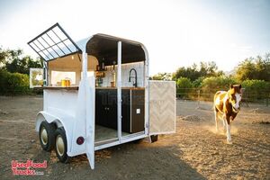 Vintage - 1972 5' x 8' Mobile Bar | Horse Trailer Concession Conversion