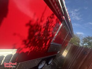 2025 7' x 14' Kitchen Food Concession Trailer with Pro-Fire System