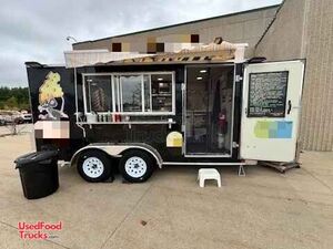 2020 16' Kitchen Food Concession Trailer with Bathroom & Pro-Fire Suppression