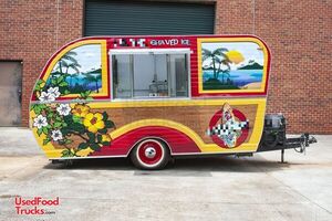 Like New - 2023 7' x 10' Shaved Ice Trailer | Snowball Concession Trailer
