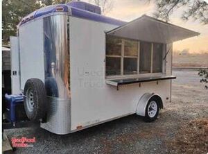 Clean - Mini Donut Concession Trailer Mobile Vending Unit